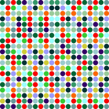 Nokta ve daire tasarlamak vektör