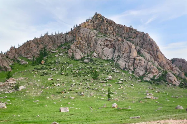 Gorkhi-terelj Nationaalpark op ulaanbaatar, Mongolië — Stockfoto