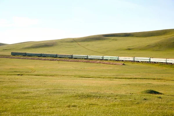 Ulan Batur Moğolistan için Pekin Çin'den Trans Sibirya Demiryolu