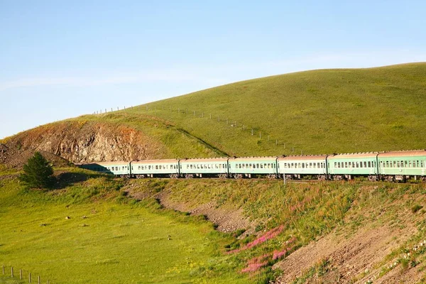 Ulan Batur Moğolistan için Pekin Çin'den Trans Sibirya Demiryolu