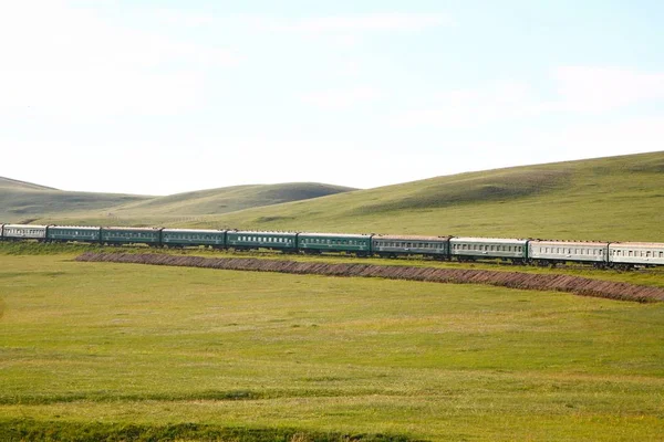 trans-siberian railway from beijing china to ulaanbaatar mongolia