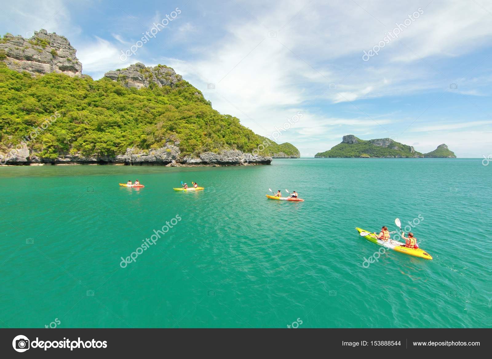 Plage Paradisiaque Koh Samui Thaïlande Photographie