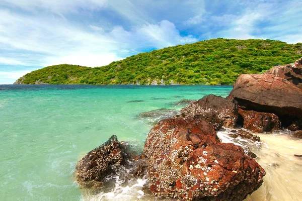 Paradiesstrand. koh samui, Thailand — Stockfoto