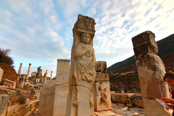 Turecko epehus starobylé město — Stock fotografie