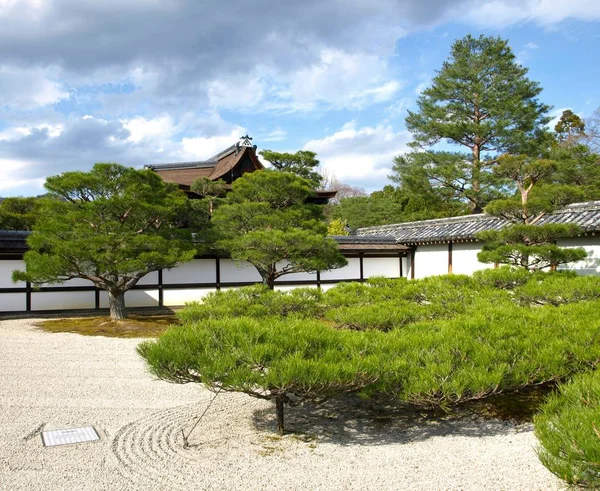 El hermoso jardín de Japón en kyoto, Japón — Foto de Stock