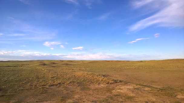 Trans sibiřská železnice z Číny Pekingu do Ulánbátar Mongolsko — Stock video