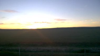 Ulan Batur, Moğolistan, Trans-Sibirya tren görünümünden