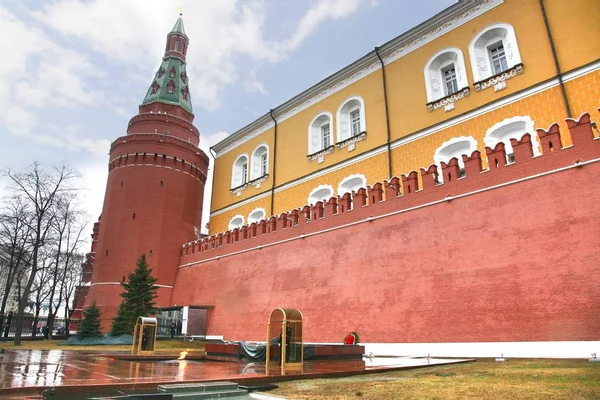 Moscow russia - March 19 ,2017 : The Grand Kremlin Palace was built in 1849 — Stock Photo, Image