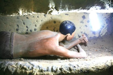 Phu Quoc, Vietnam: 27 Ağustos 2017 Phu Quoc hapishane o hapse Fransız sömürgeciler tarafından özel olarak sömürgeci devlet için tehlikeli