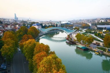 Panoramik Tbilisi, Georgia başkentidir