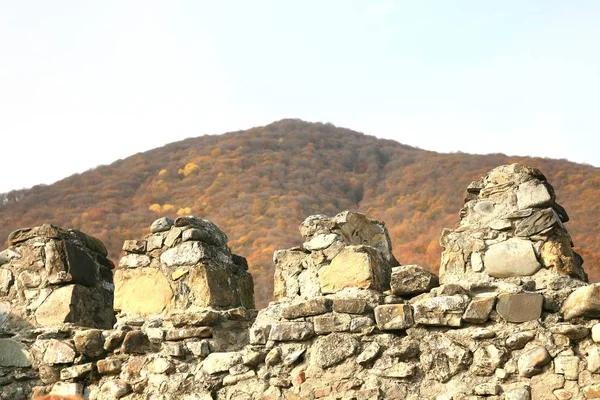 格鲁吉亚第比利斯附近的 Ananuri 城堡建筑群 — 图库照片