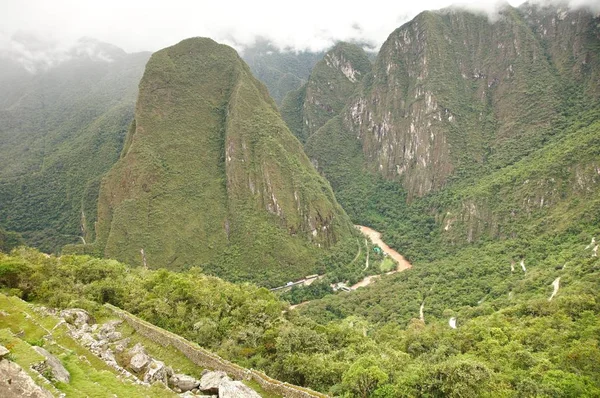 Machu Picchu Ist Die Verlorene Stadt Der Inkas Der Region — Stockfoto