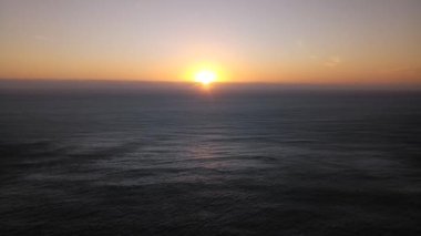 Hout Bay ve Noordhoek arasındaki Atlantik kıyısındaki Chapman 's Peak Drive Güney Afrika' daki Cape Town 'da çok güzel bir manzara.