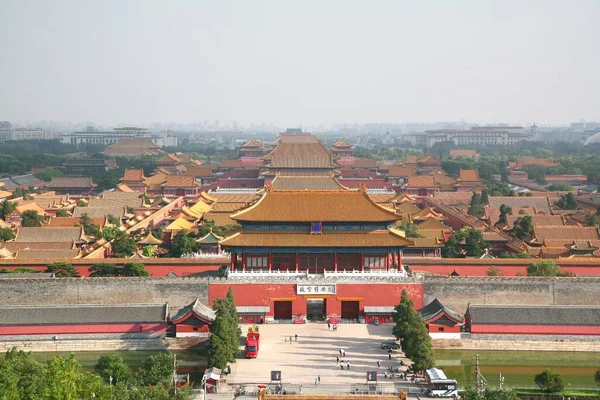 Пекин Китай Июня 2016 Запретный Город Китайским Императорским Дворцом Династии — стоковое фото