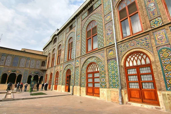 Teherán Irán November 2017 Golestan Palota Teheránban Irán Királyi Qajar — Stock Fotó