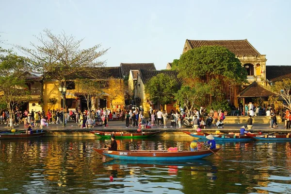 Hoi Vietnam Januar 2020 Der Hoi Riverside Ist Der Beste — Stockfoto