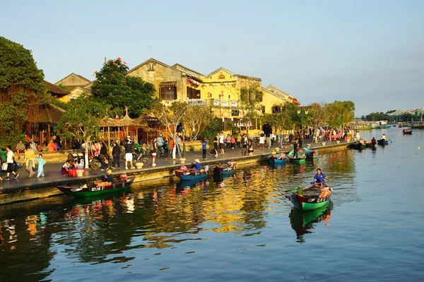 Hoi Vietnam Enero 2020 Hoi Riverside Mejor Lugar Para Ver —  Fotos de Stock