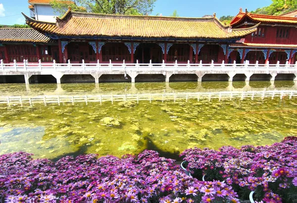 Kunming China Março 2018 Yuantong Temple Com Uma História Kunming — Fotografia de Stock