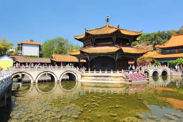 Kunming China Março 2018 Yuantong Temple Com Uma História Kunming — Fotografia de Stock