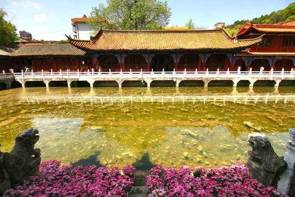 Kunming China Março 2018 Yuantong Temple Com Uma História Kunming — Fotografia de Stock