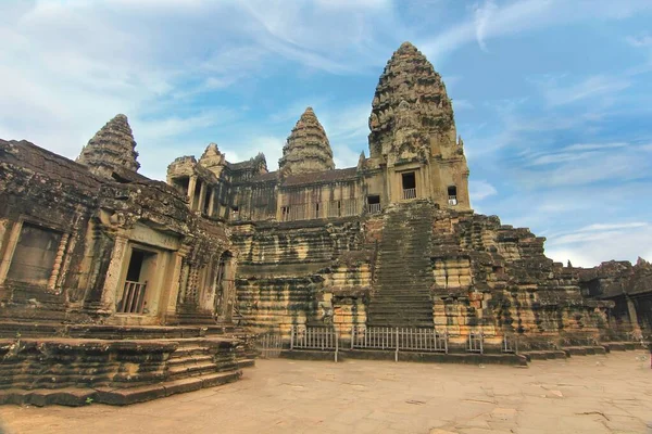 Ангкор Ват Всемирное Наследие Юнеско Сиемреапе Камбоджа — стоковое фото