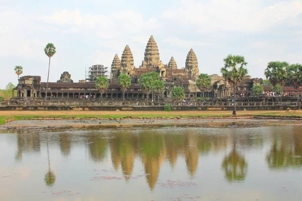 Ангкор Ват Всемирное Наследие Юнеско Сиемреапе Камбоджа — стоковое фото