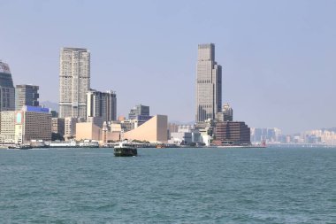 Hong Kong May, 12 2019 The Views of Hong Kong 's Victoria Limanı