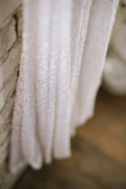 Vintage gelinlik dantel el yapımı ile