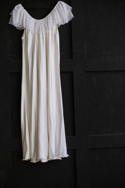 Siyah bir arka plan üzerinde Vintage sabahlık