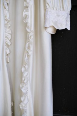 Siyah bir arka plan üzerinde Vintage sabahlık