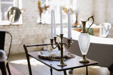 Vintage duran küvet ile banyo iç