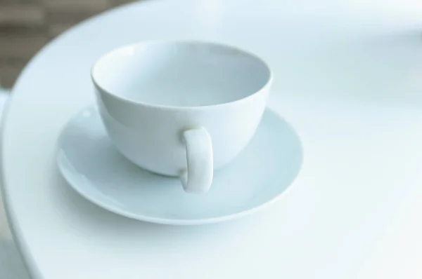 Cup Tea Saucer Table Kitchen — Stock Photo, Image