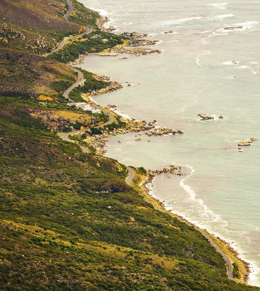 Küstenstraße in Südafrika — Stockfoto