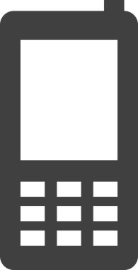 Telefon simge vektör