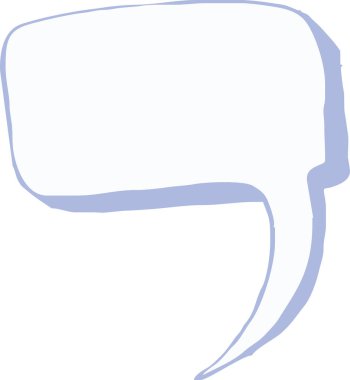 Düşünce balonu vektör