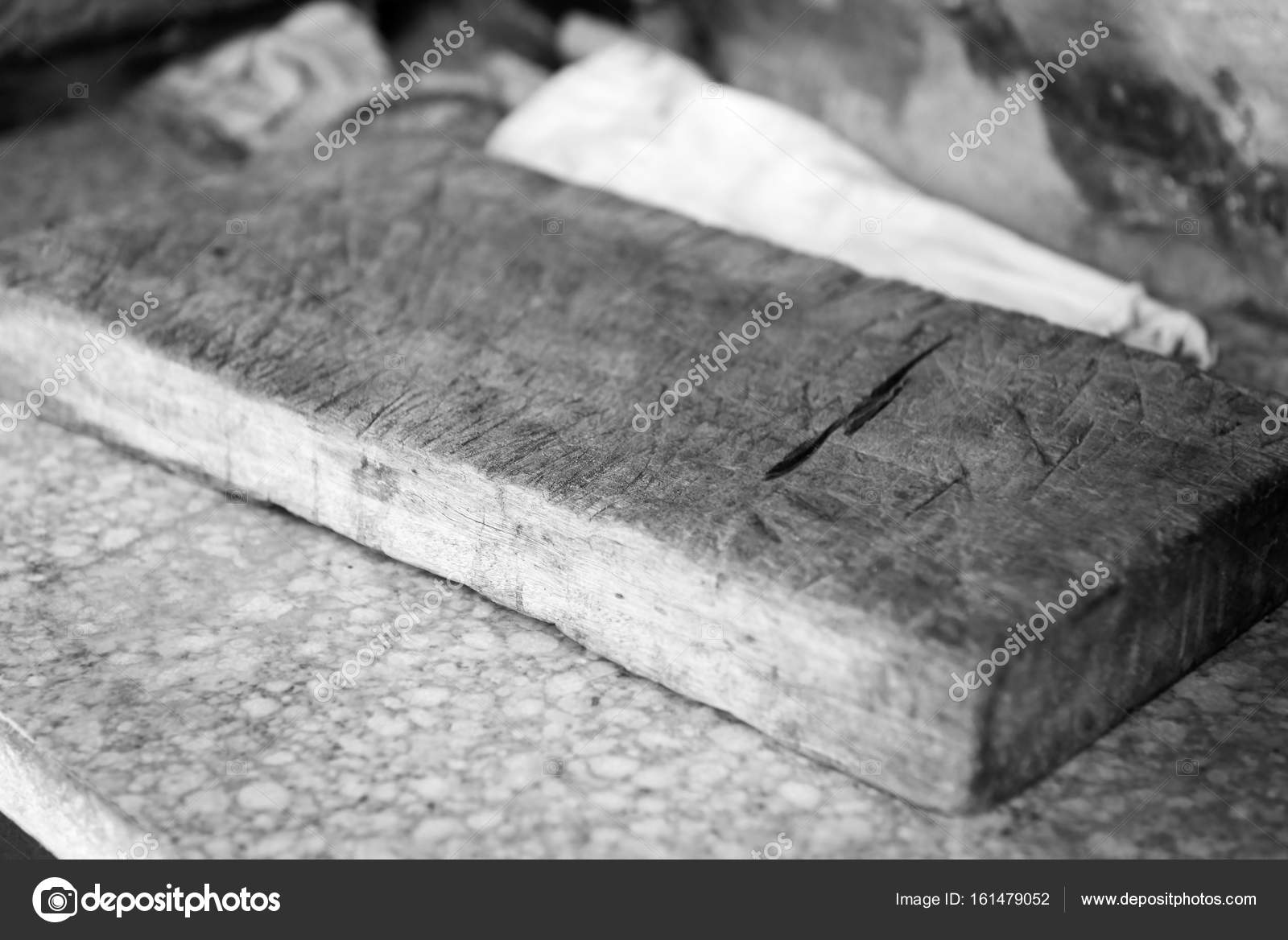 Chopping Board Black And White Stock Photo by ©THPStock 161479052