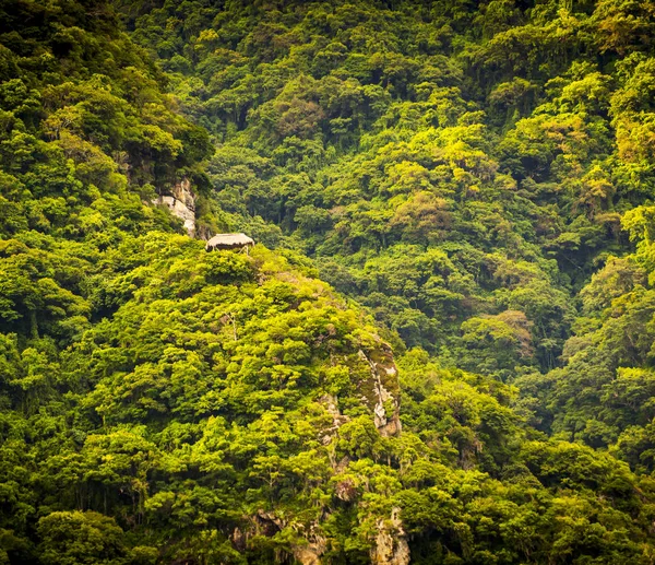 小屋在湖湖 — 图库照片