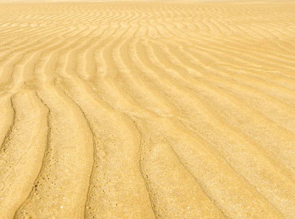 沙纹背景。棕褐色海砂背景与副本空间 — Stok fotoğraf