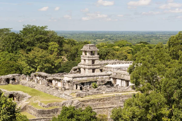 Antigo Palácio Maia Palenque — Fotografia de Stock