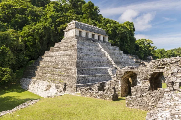 Palenque Meksika Kasım Maya Tapınak Kasım 2016 Üzerinde Palenque Içinde — Stok fotoğraf