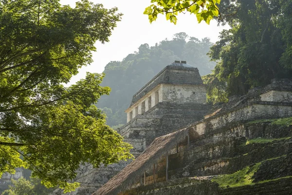 Templo das inscrições Palenque — Fotografia de Stock