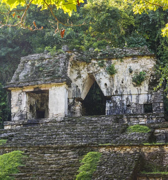 Templo do Caveira Palenque — Fotografia de Stock