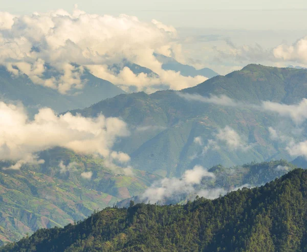 Guatemala horská krajina — Stock fotografie