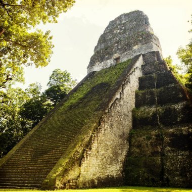 Tapınak 5 Tikal Guatemala