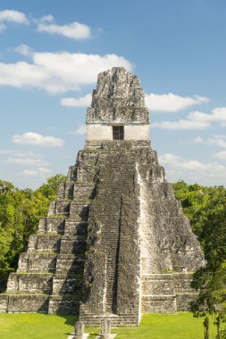 Tikal Jaguar Tapınağı Guatemala