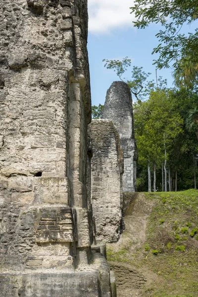 Tikal Guatemala detalles — Foto de Stock