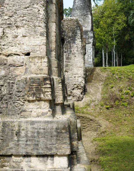 Tikal Guatemala detalles — Foto de Stock