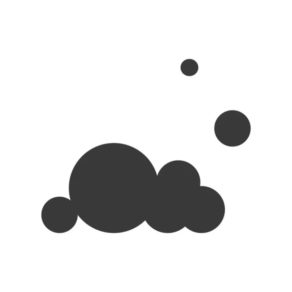 Soapy Bubbles Ikonvektor — Stock vektor