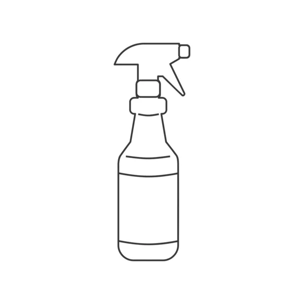 Spray botella icono vector — Vector de stock