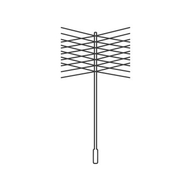 Kablo Temizleme Fırçası Simgesi